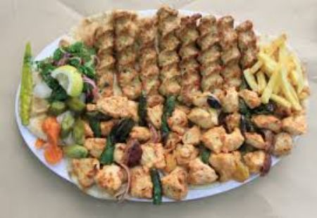 صورة لقسم مشويات الدجاج