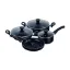 صورة طقم أواني Delcasa DC1749 ألومنيوم غير لاصق
