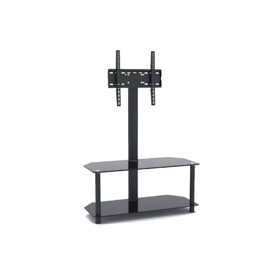 صورة حامل تلفاز زجاج ومعدن