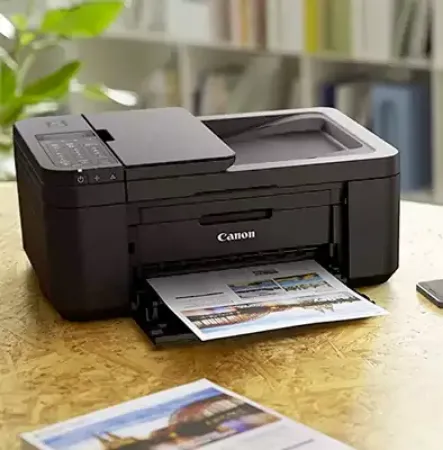 صورة لقسم طابعة