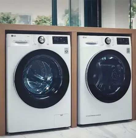 صورة لقسم حوض مزدوج تحميل علوي