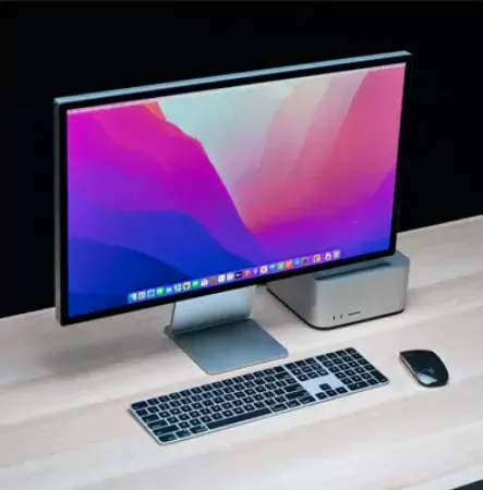 صورة لقسم حاسوب صغير محمول